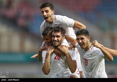 دیدار تیم‌های ملی امید ایران و کره شمالی - بازی‌های آسیایی 2018