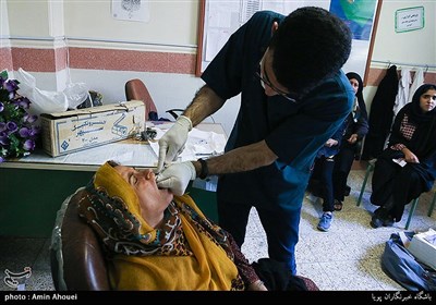پایگاه خدمات رایگان اجتماعی، پزشکی، دندانپزشکی، مشاوره، مددکاری و آموزشی موسسه خیریه جهادی زندگی خوب در منطقه دره فرحزاد تهران