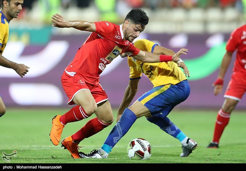 جام حذفی فوتبال| تساوی شهرداری ماهشهر و پرسپولیس در نیمه اول