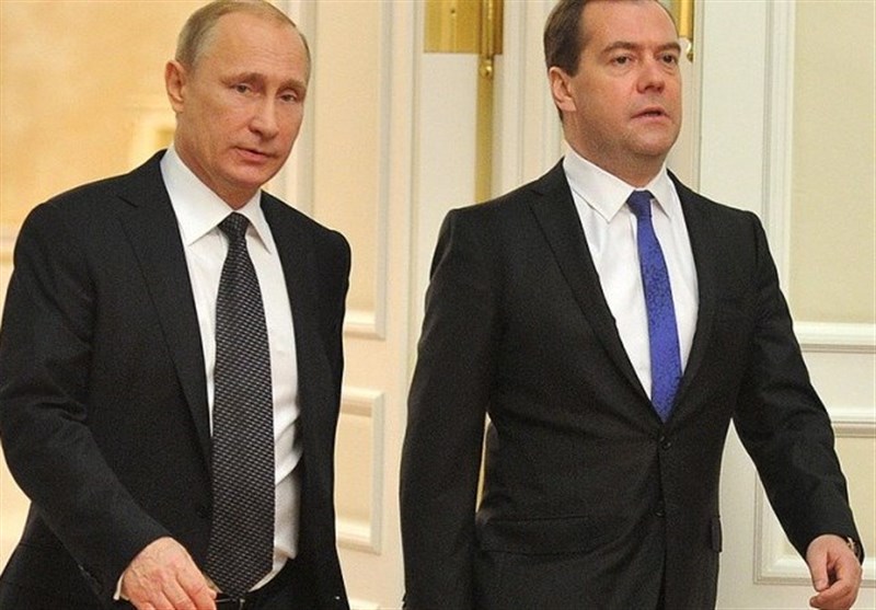 افزایش محبوبیت رئیس جمهوری و نخست وزیر روسیه