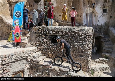 دوچرخه تریال در روستای کندوان