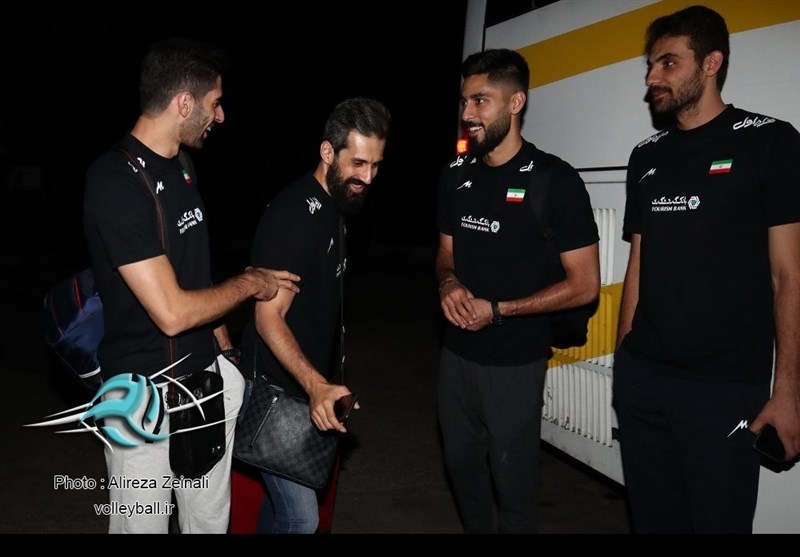 Iran Volleyball Team Arrives in Tokyo for FIVB World Cup