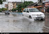 بارندگی شدید در گلستان؛ آبگرفتگی معابر شهری در استان
