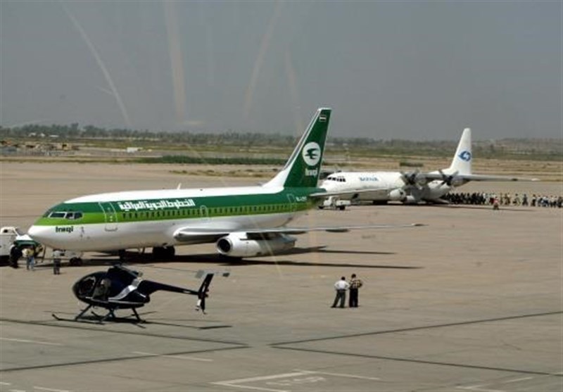 أول طائرة رکاب عراقیة تصل إلى مطار دمشق الدولی الیوم