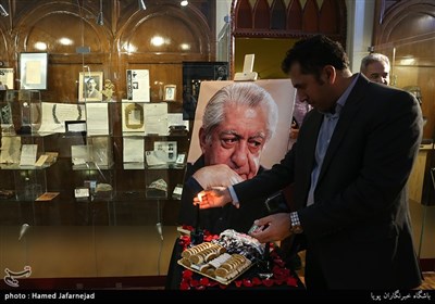 یادبود مرحوم عزت الله انتظامی در موزه سینما