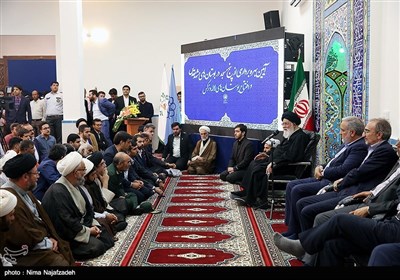 مراسم افتتاح مساجد بوستان‌‌های مشهد