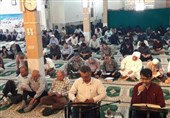 خوزستان| دعای پرفیض عرفه در مسجد جامع هندیجان ‌+ تصاویر