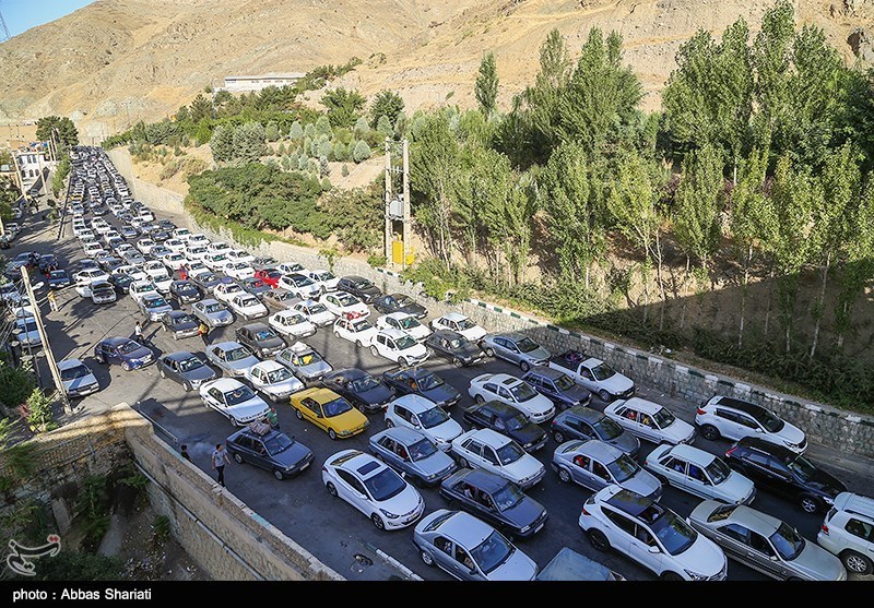 جاده چالوس بسته شد