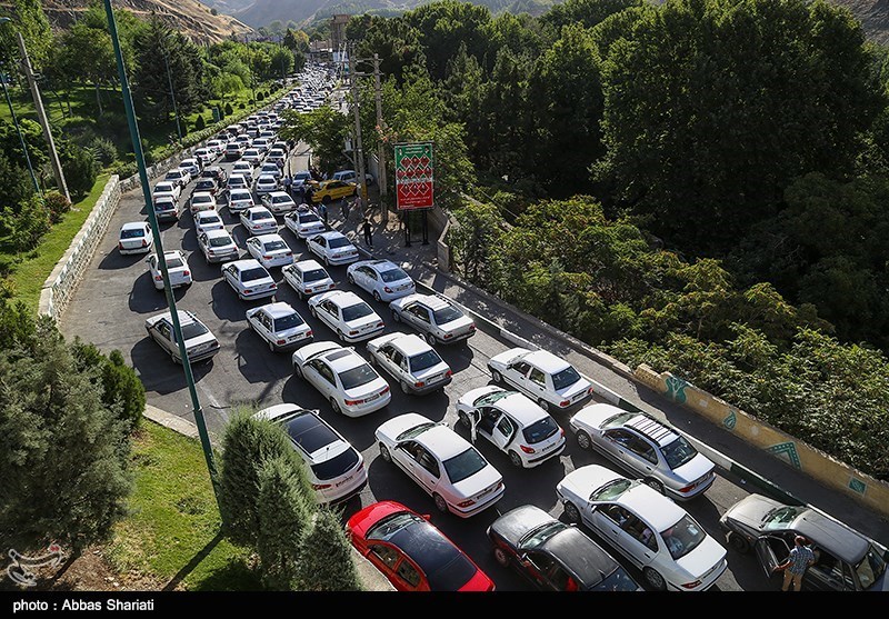 وضعیت ترافیکی و جوی راه‌های کشور در روز 13 فروردین