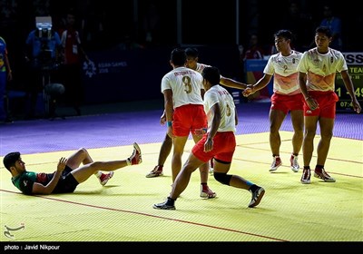 مسابقه کبدی ایران و اندونزی - بازی‌های آسیایی ۲۰۱۸