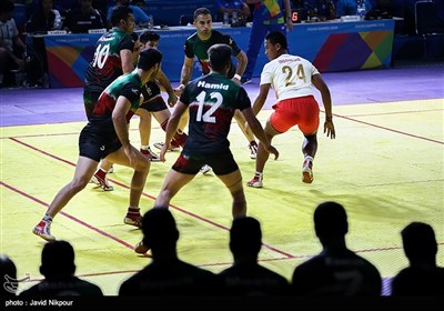 مسابقه کبدی ایران و اندونزی - بازی‌های آسیایی ۲۰۱۸