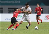 بازی‌های آسیایی 2018|حذف تیم فوتبال امید با شکست مقابل کره‌جنوبی