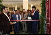 آئین افتتاح نمایشگاه تولیدات مراکز استان‌ها در شهرکرد به روایت تصویر