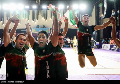 قهرمانی تیم ملی کبدی مردان ایران در بازی‌های آسیایی 2018