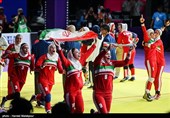 قهرمانی تیم ملی کبدی زنان ایران در بازی‌های آسیایی 2018