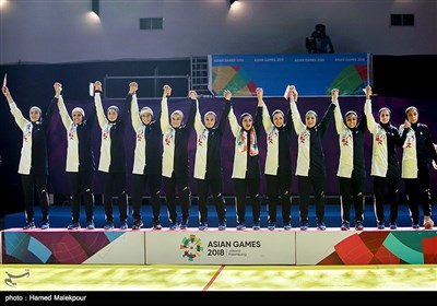 قهرمانی تیم ملی کبدی زنان ایران در بازی‌های آسیایی 2018