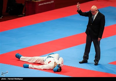 فینال وزن 84+ کیلوگرم مسابقات کاراته - بازی‌های آسیایی 2018