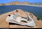 بحران آب ایران|وقتی «رنگ عطش» از پشت پرچینهای سدخاکی عبدلآباد بجنورد خودنمایی میکند