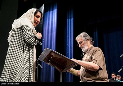 تمرین ارکستر ملی ایران به رهبری نزهت امیری
