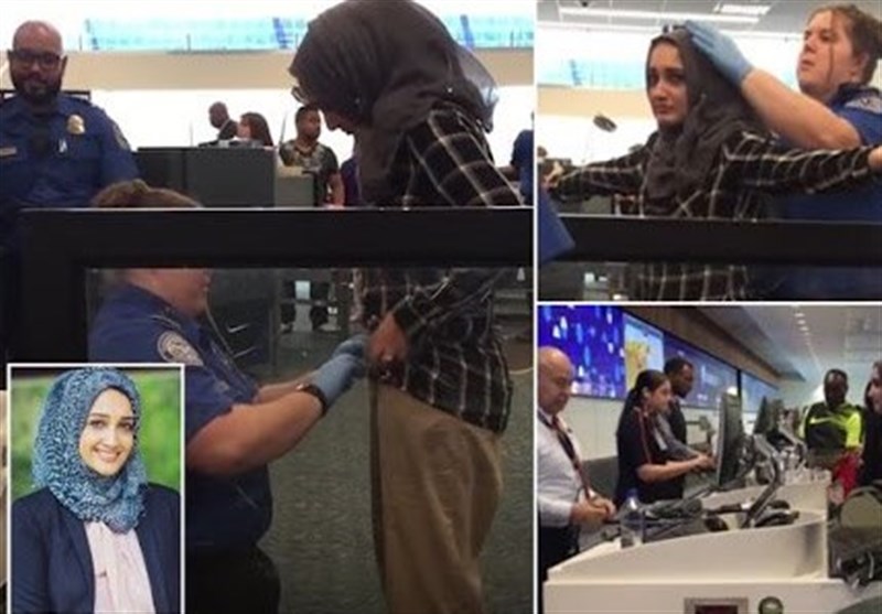 امریکی ایئرپورٹ پر مسلمان لڑکی سے ناروا سلوک