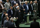 حاشیهنگاری خبرنگار تسنیم: روحانی - لاریجانی و وزرایی که نیستند