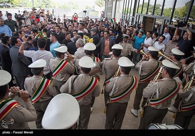 مراسم استقبال از قهرمانان کبدی کرمانشاهی