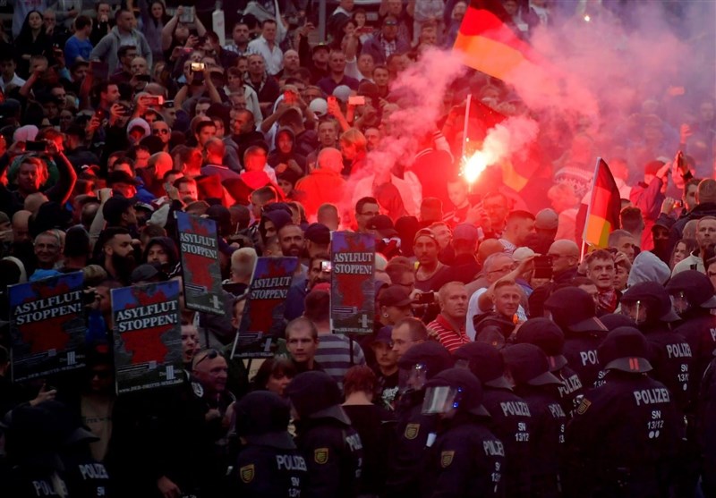 Anti-Immigrant Protest Turns Violent in Eastern German City of Chemnitz