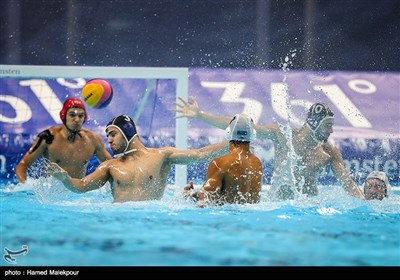 مسابقه واترپلو ایران و قزاقستان - بازی‌های آسیایی 2018