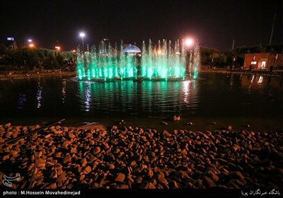 افتتاح آبنمای موزیکال و جشن مردمی عید سعید غدیر