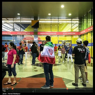 در حاشیه بازی‌های آسیایی 2018 جاکارتا