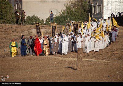 بازسازی واقعه غدیر در کرمانشاه