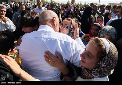 Iranian Hajj Pilgrims Returning Home