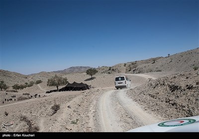 سرکشی نیروهای سازمان هلال احمر به دورترین روستاهای مرزی استان سیستان و بلوچستان