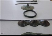 اشیای تاریخی هزاره اول قبل از میلاد از قاچاقچی عتیقه در اردبیل کشف شد