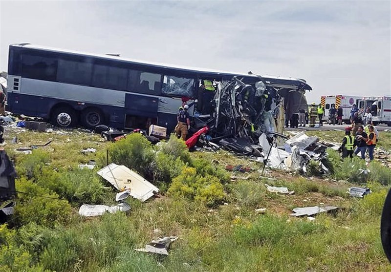 تصادف مرگبار اتوبوس در نیومکزیکو
