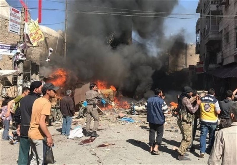 Car Bomb Rocks Syrian city of Azaz in Northern Aleppo (+Video)