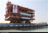 Gigantic Offshore Platform Being Shipped to Iran’s Southern Gas Field