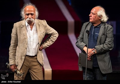 سیروس الوند و عباس گنجوی در بیستمین جشن سینمای ایران