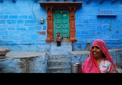 راجھستان کا نیلا شہر کے خوبصورت مناظر