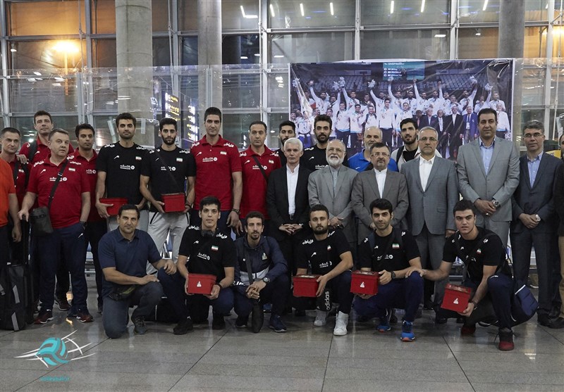 تیم ملی والیبال وارد تهران شد/ کمتر از 48 ساعت تا سفر به اسلوونی