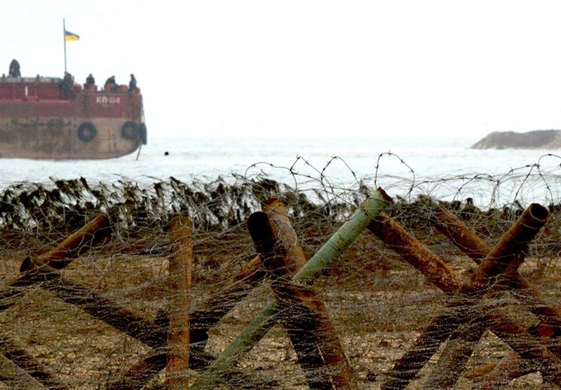 تمایل اوکراین برای ایجاد مرز آبی با روسیه در دریای آزوف