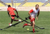 تمرین سنگین بازیکنان پرسپولیس در غیاب برانکو