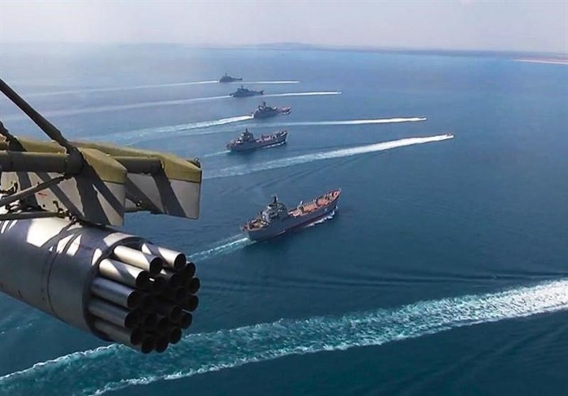 تمرینات نظامی روسیه در دریای مدیترانه با موفقیت ادامه دارد