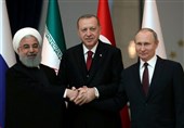 نشست سه جانبه روحانی، اردوغان و پوتین در سوچی آغاز شد