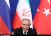 اجلاس تهران| پوتین در کنفرانس خبری: هدف ما اخراج تروریست‌ها از سوریه است