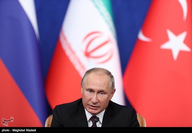 اجلاس تهران| پوتین در کنفرانس خبری: هدف ما اخراج تروریست‌ها از سوریه است