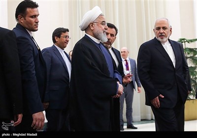 دیدار رؤسای جمهور ایران و روسیه