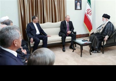 روسی صدر ولادیمیر پوتین کی رہبر انقلاب اسلامی ایران سے ملاقات