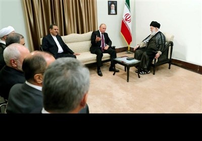 روسی صدر ولادیمیر پوتین کی رہبر انقلاب اسلامی ایران سے ملاقات