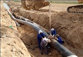 بوشهر| ظرفیت انتقال آب به شبکه آبرسانی شهرهای دشتستان افزایش یافت